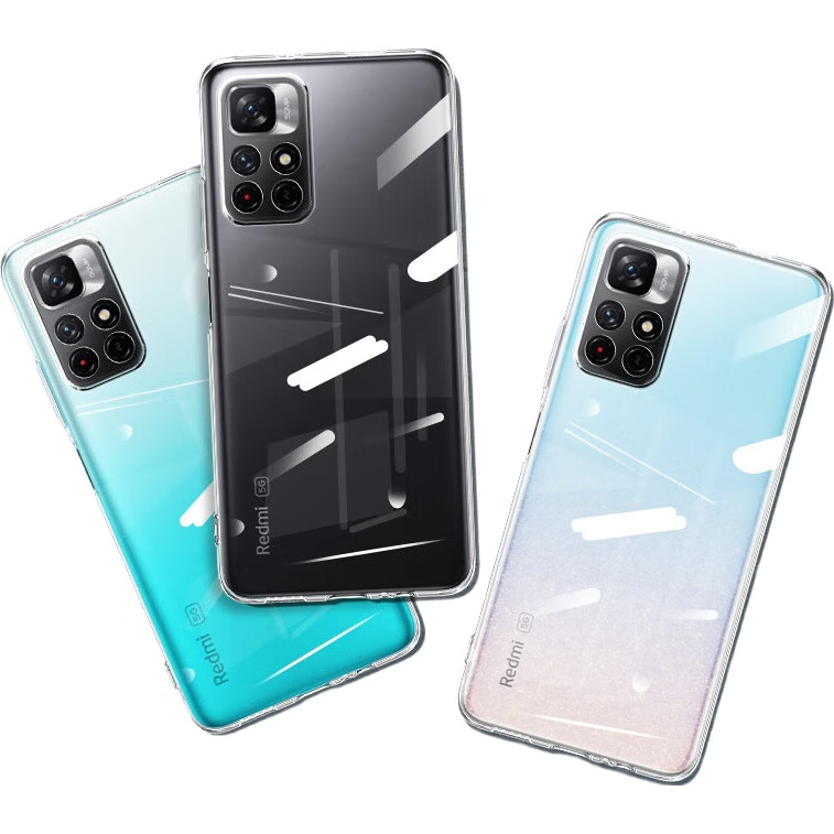 Чехол ESCAPE для Xiaomi Redmi Note 11 5G, прозрачный, силиконовый, противоударный