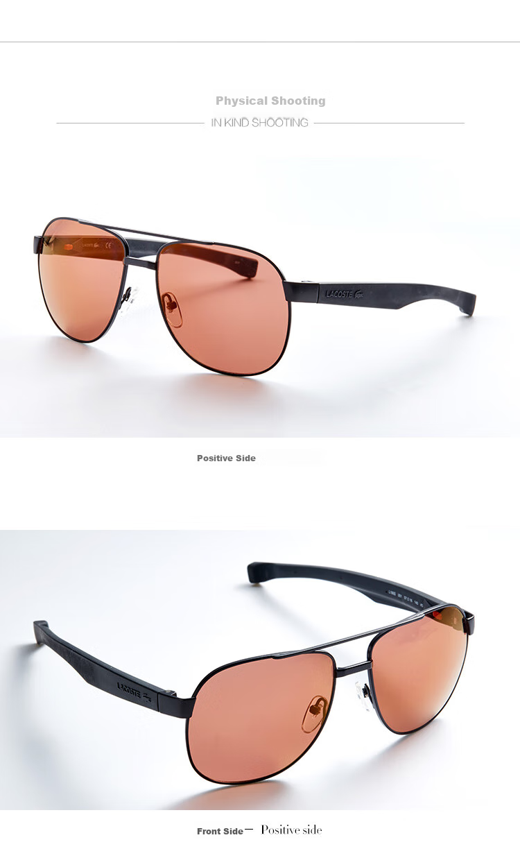 LACOSTE Unisex Stylish Polarized Sunglasses for Men And Women, Suitable for Cycling, Outdoor Activities, Commuting, And Driving 5