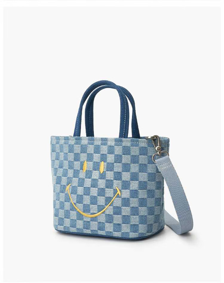 Lee × Smiley Official Smiley Face Collaboration Tote Shoulder Handbag, 38 Women's Day Gift for Girlfriend Or Wife 11