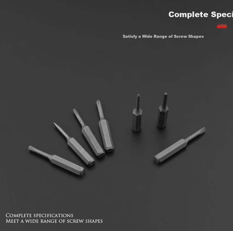 JERXUN Screwdriver Set Combination, Multi-Functional Triangular Phillips Torx Magnetic Screwdriver Set, Computer Repair Tools 10