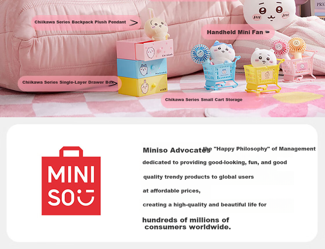 MINISO Chiikawa Series U-Shaped Pillow, Usagi Memory Foam Neck Support Pillow, Nap Pillow, Car And Airplane Neck Pillow 12