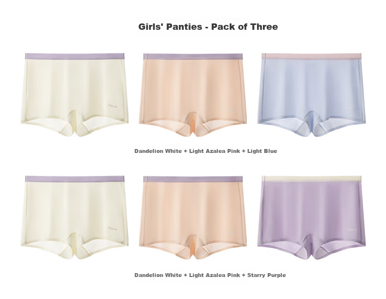 Like uu Kids Underwear Boys and Girls Ice Silk Cooling Soft Breathable Antibacterial Youth Briefs and Boxer Shorts 12