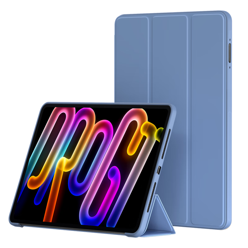 BIAZE Compatible with Lenovo Tablet Xiaoxin Pro GT 2025 Protective Case, 11.1-Inch Lenovo Tablet Computer Case, Full Protection Shockproof, Smart Sleep PB619-Lavender