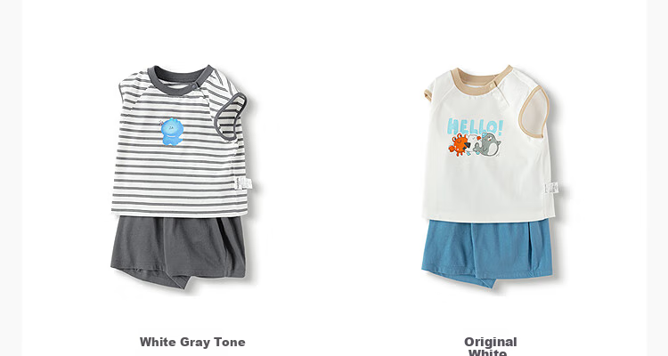 BALABALA Baby Short-Sleeve Set, Boys' Summer Outfit, Girls' Stylish Two-Piece Set, Fashionable And Cute, 209225119202 15