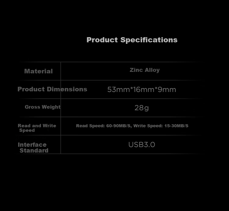 Lianxiang 32GB USB3.0 Flash Drive, K101 High-Speed Thumb Drive, Car Office And Bidding USB Drive, Large Capacity Metal Flash Drive 6