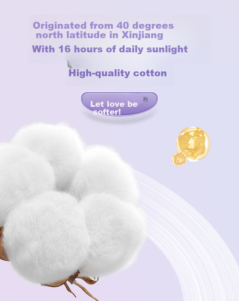 FulCotton 100% Pure Cotton Baby Soft Wipes [80 Sheets * 18 Packs], Wet And Dry Use, Thickened Face Towels 2