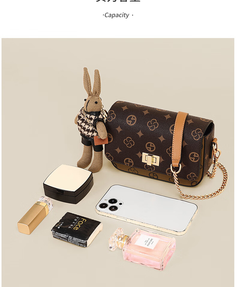 Aegean Sea Women's Shoulder Bag Crossbody Phone Chain Small Bag Luxury Brand Birthday New Year Gift for Girls Girlfriend 2