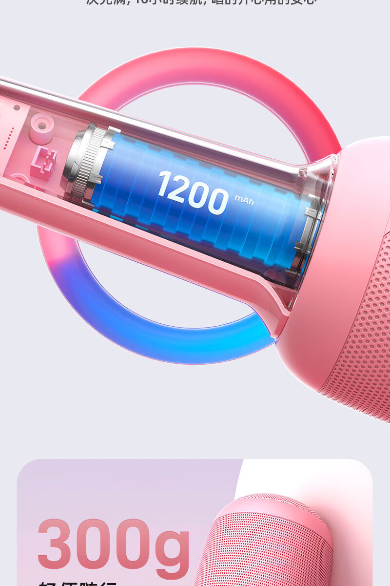 SANSUI F6 Wireless Bluetooth Microphone Speaker All-in-One KTV Home Karaoke Microphone for Kids Mobile Phone TV 13