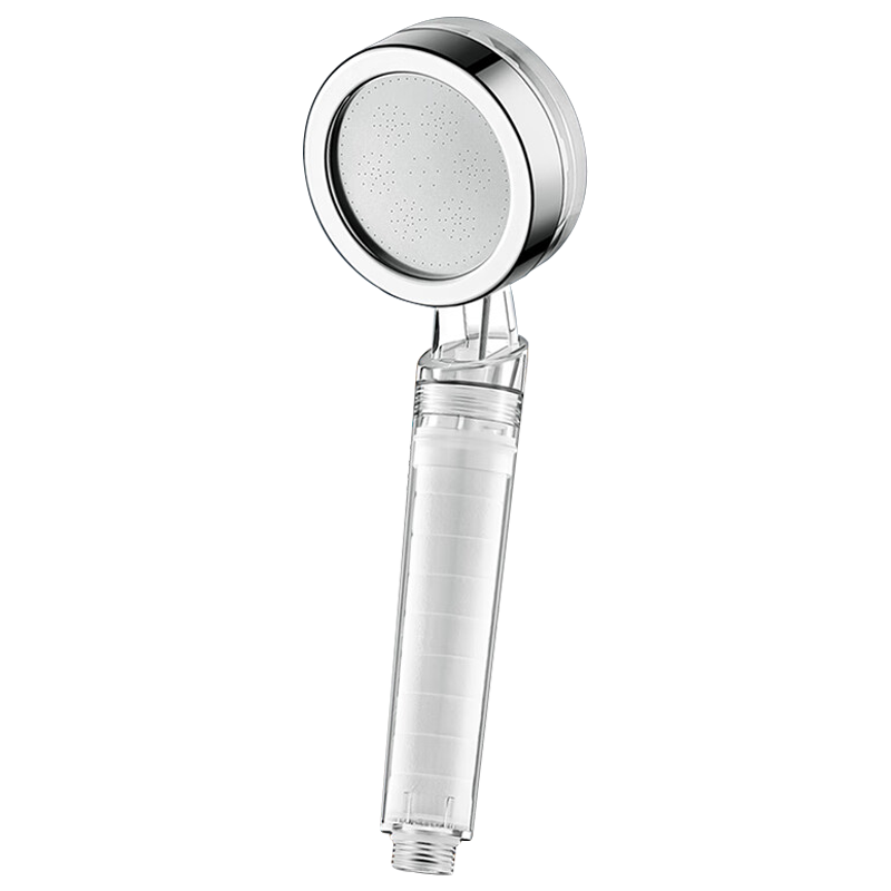 X-GRKE [Germany] Pressurized Filter Shower Head Filter for Home Use, Handheld Shower Head, Removes Residual Chlorine, Skin-Friendly