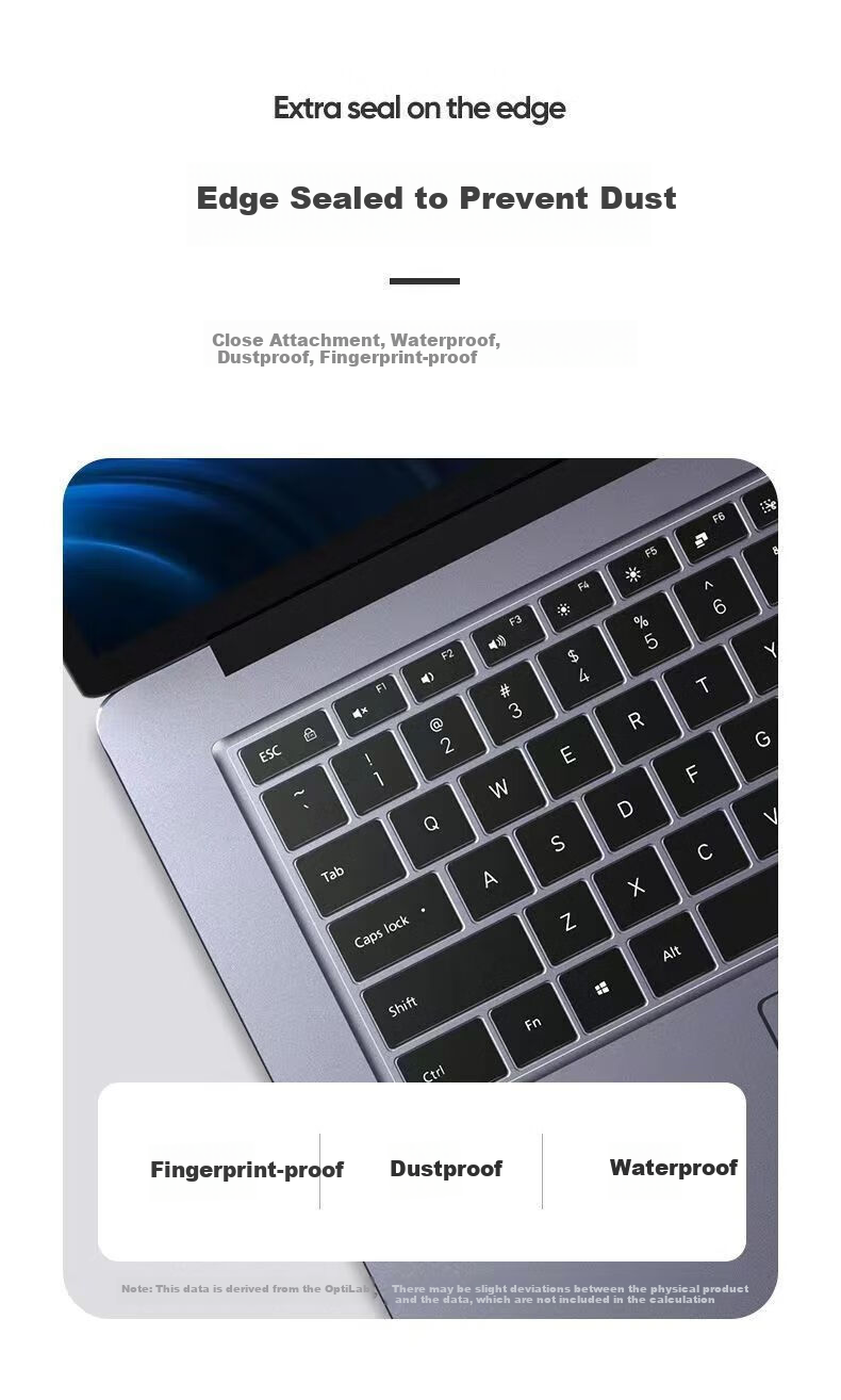 Aigo Compatible Mechanical Revolution Jiaolong16/Xiaomi Redmi G 2021 Ryzen Edition TPU Keyboard Cover 11