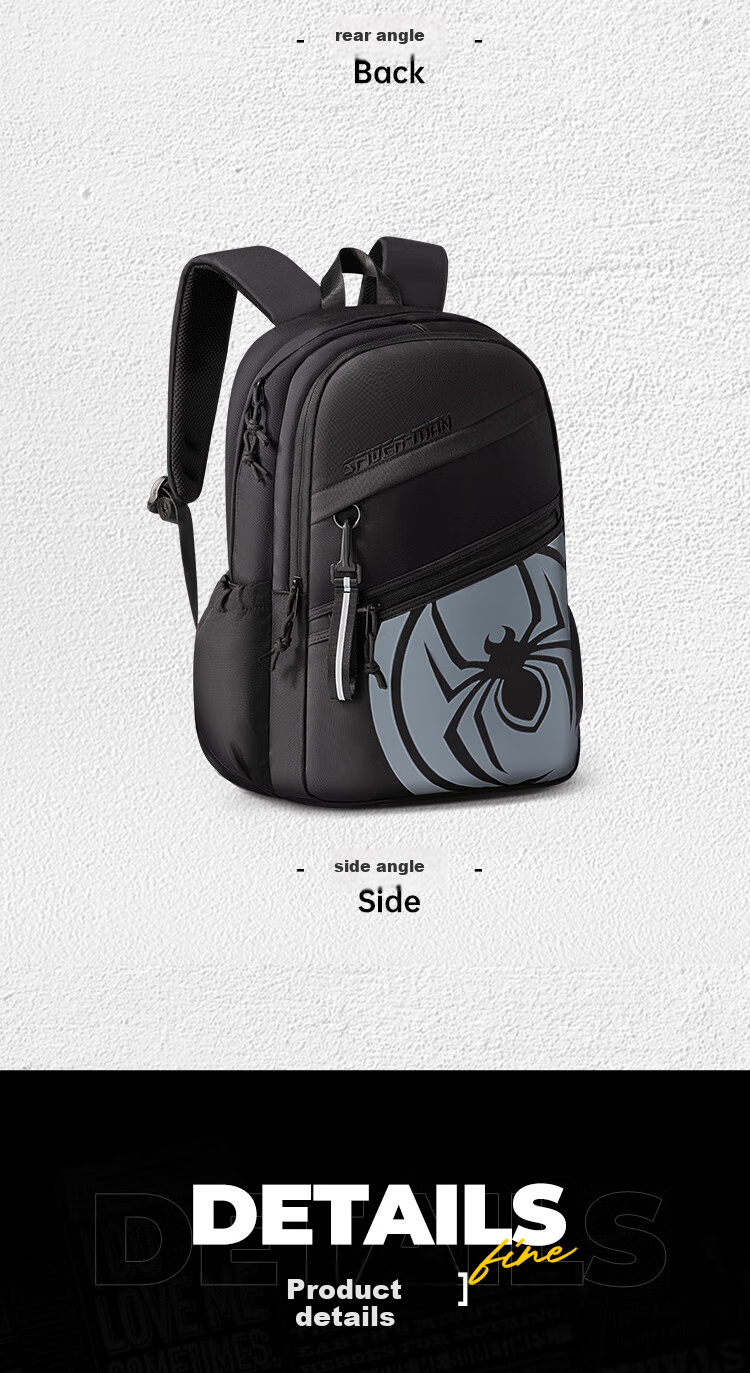 Disney Backpack for Men, Large Capacity, College Student Bookbag, Travel Bag, Water-Resistant, Commuter Bag, Business Trip Backpack, Casual Laptop Bag 12