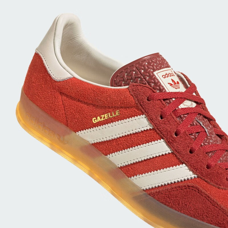 Adidas Trefoil, Women's GAZELLE INDOOR WIE1051, Light Magenta, Size 40.5 6