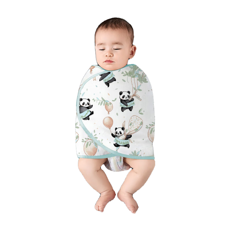 COODORA Anti-Startle Baby Swaddle Blanket Summer Ultra-Thin Four-Season Newborn Sleeping Bag 2-Pack