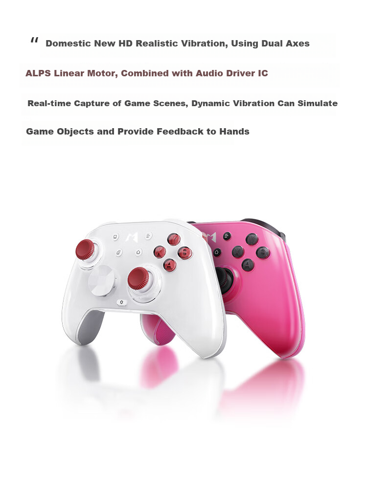 MOBAPAD Tiger's Belly 2 Game Controller Wireless Controller PC Version NS2 One-Button Wake-Up Switch 2/switch Bluetooth Steam Xbox-Like Pokemon Black 5