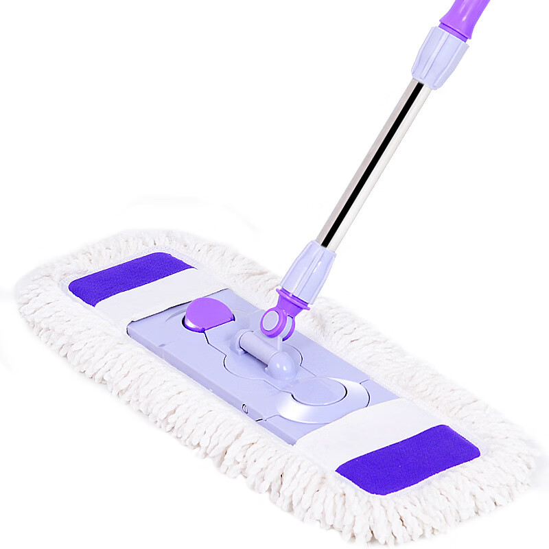 Швабра Yagao Flat Mop 60CM с 1 насадкой, большая швабра для дома, съемная ткань, для коммерческой уборки