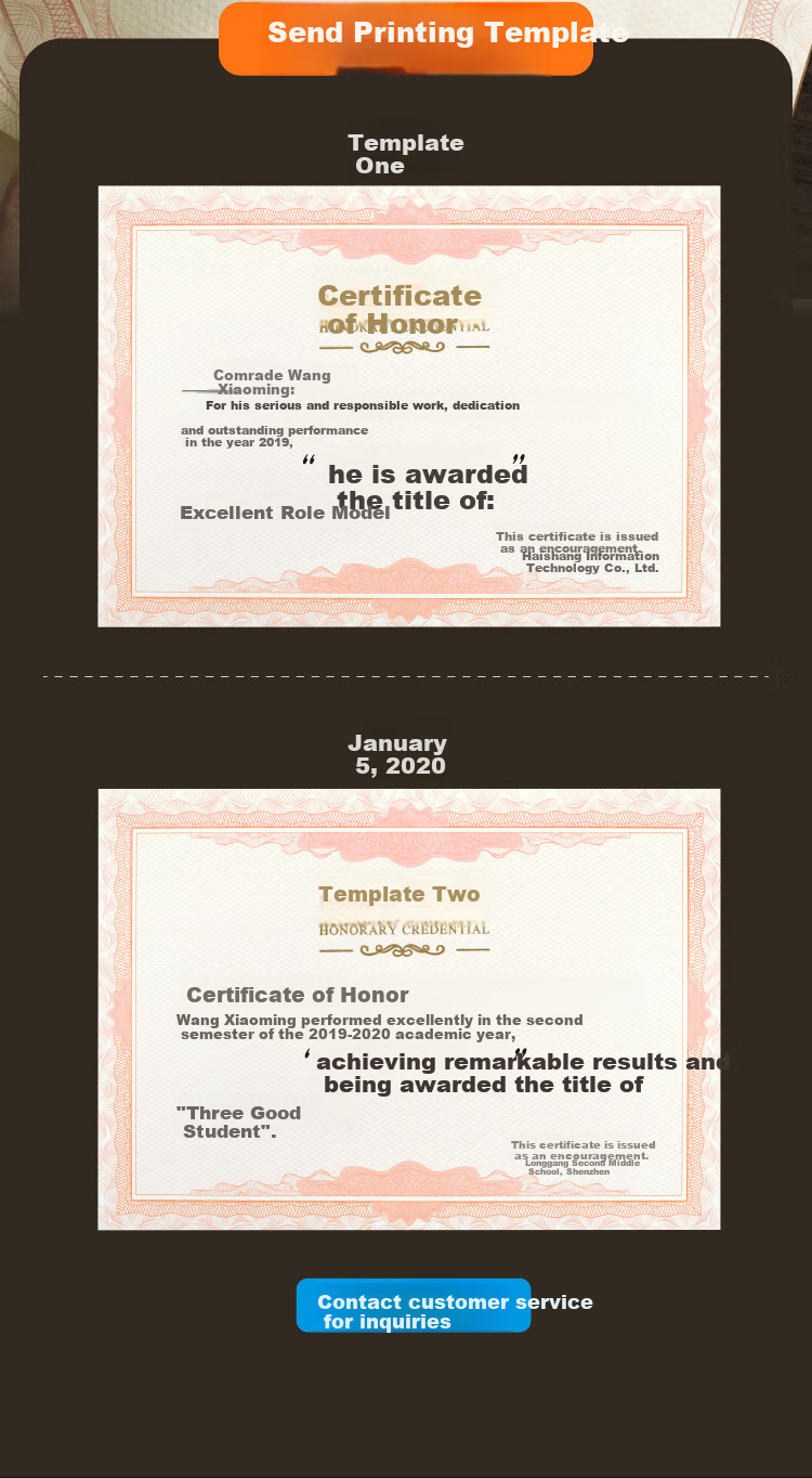 DSB (Disbi) 8K/10 Pack Medal Gold-Stamped Honor Certificate Shell, Award Certificate Blank Diploma Training Certificate, with 20 Inner Pages, 050831 7