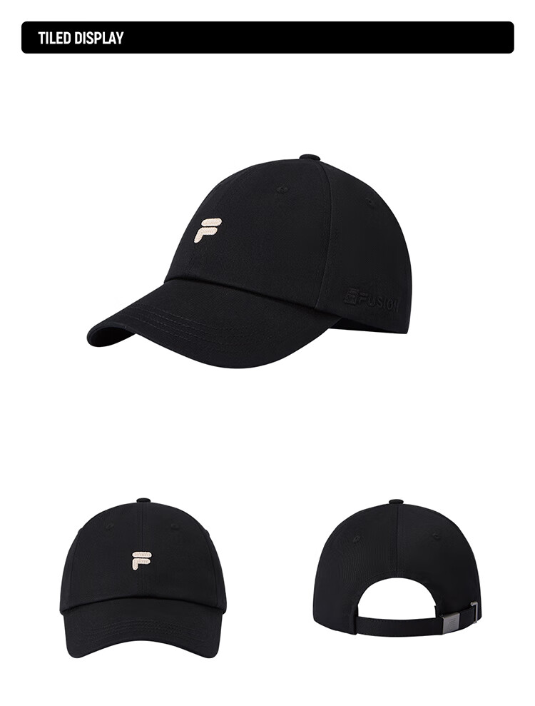 FILA FUSION FILA Trendy Couple Baseball Cap Autumn Casual Sunshade Sports Hat 25
