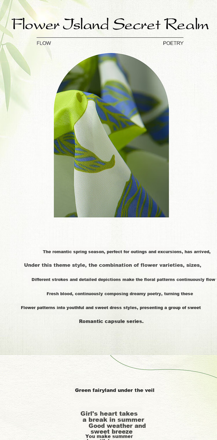 Dme Elegant Floral Print Waist-Cinching Dress, Summer Intellectual Commuter V-Neck Midi Dress for Wome 2