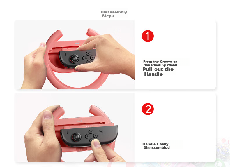 Liangzhi Compatible with Nintendo Switch Joy-Con Controller, Specialized for Switch 2, Blue And Orange Color, NS2 Dedicated Motion Sensor Accessory L1081 7