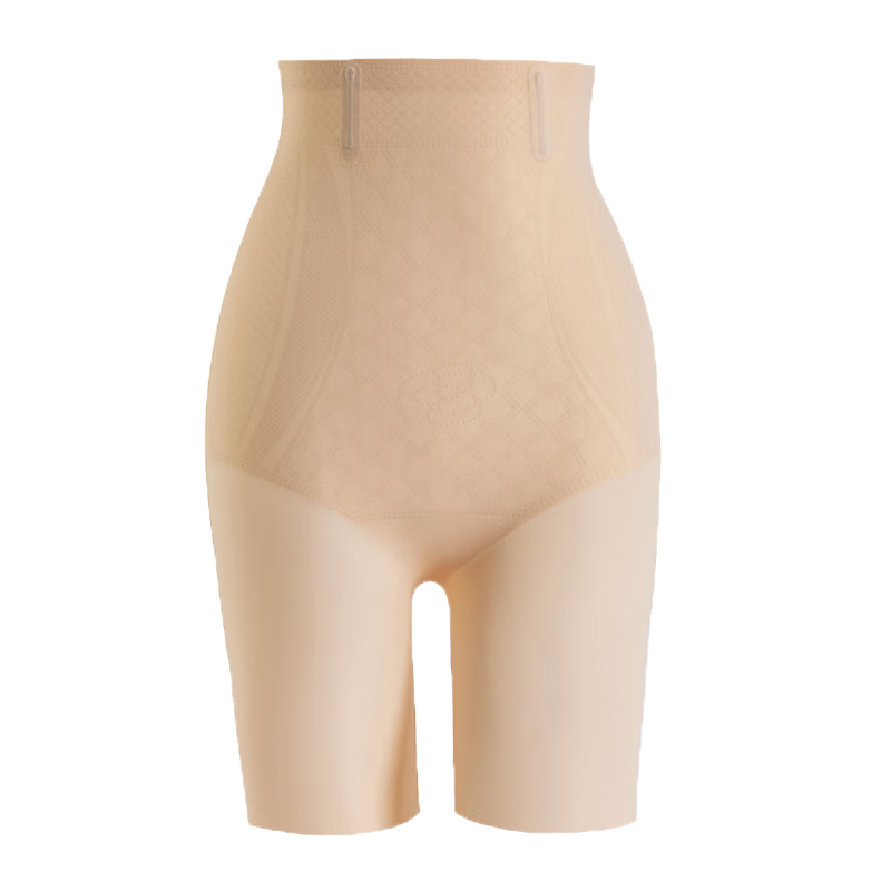 GRACEWELL Women's Summer Thin Breathable High Waist Postpartum Shaping Seamless Butt Lifting Panties Black L