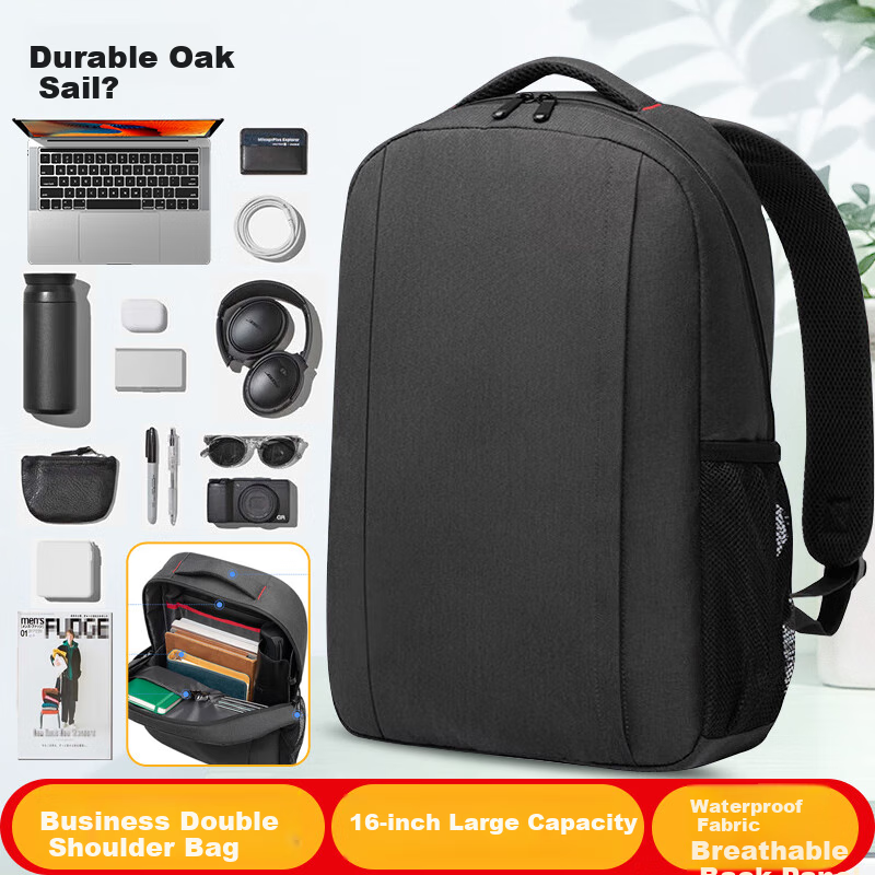 Shilifan Laptop Backpack for Men, 16-Inch Backpack, Student Schoolbag, Business Travel Bag, Lenovo Legion R9000p Laptop Bag, Xiaoxin Laptop Bag, Double Shoulder Bag