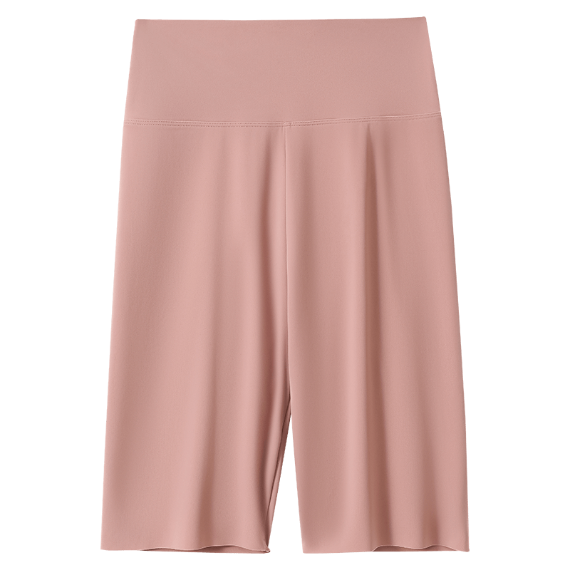 Langsha Ice Silk Yoga Pants High Waist Tummy Control Hip Lift Safety Shorts Slimming Leggings Sports Fitness Cycling 5-Minute Shark Pants