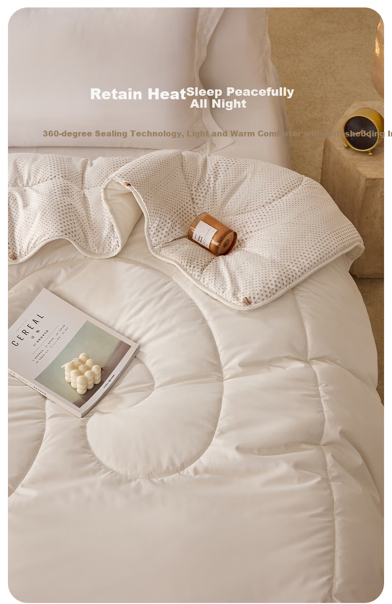 LUOLAI Home Textiles, Wool Comforter, 100% Wool Duvet, Class A Antibacterial Warm Quilt, Weighs Approximately 7 Ji 5