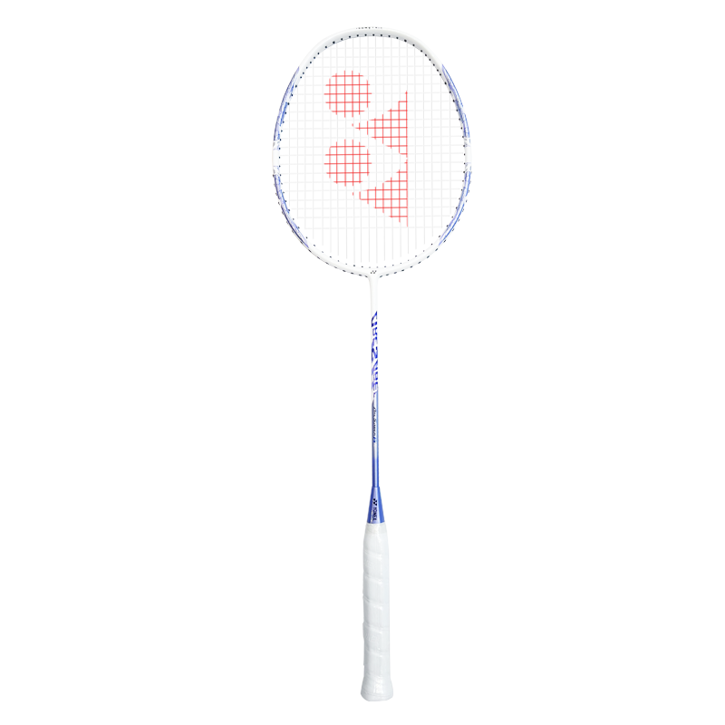 YONEX Badminton Racket, Full Carbon Ultra-Light 5U High Tension Racket, Bow Arrow ARC8 White Purple 5U, Strung at 24 Pounds with Grip Tape, No LOGO