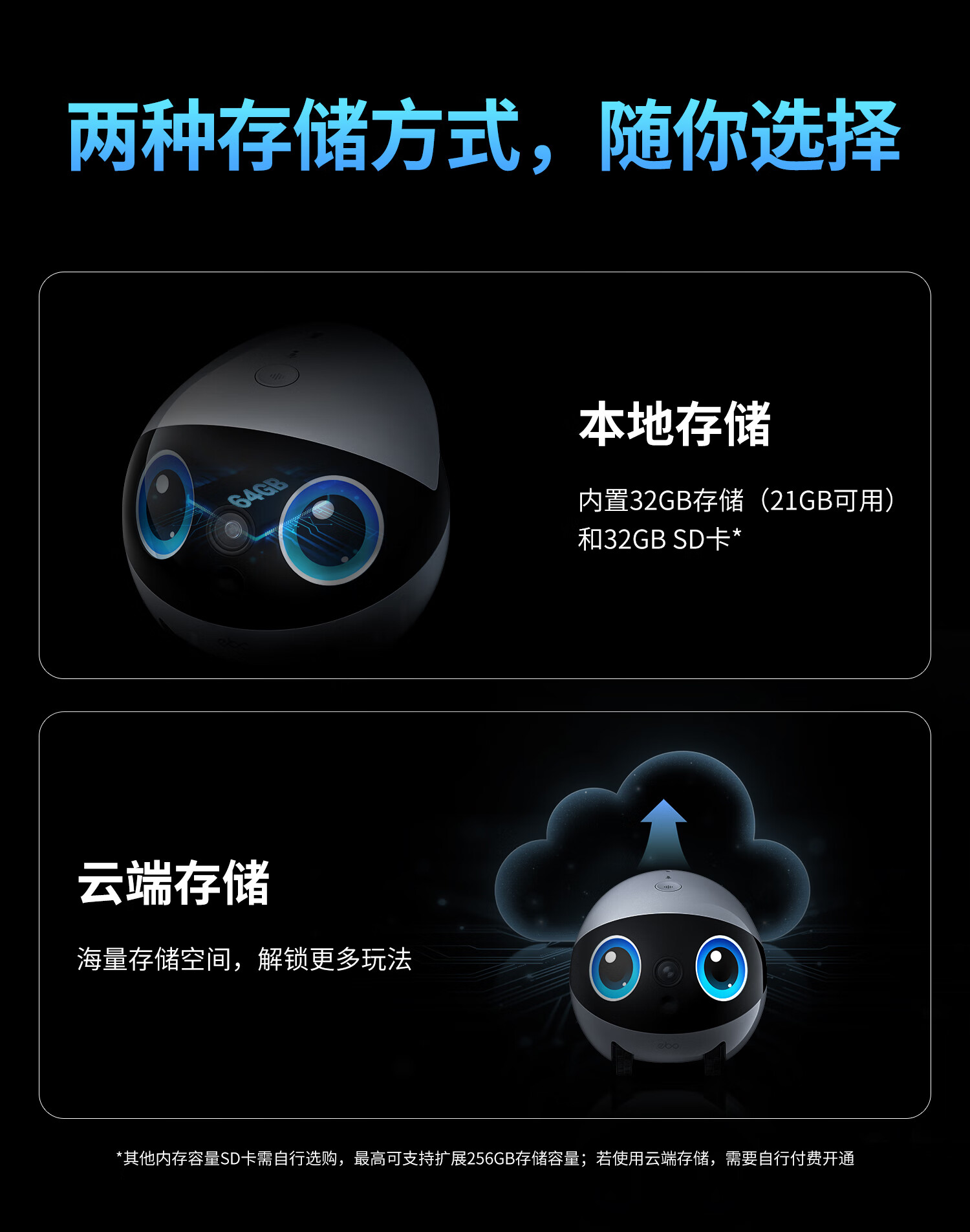 Enabot EBO Air 2 Plus Whole Home Mobile Surveillance Camera Video Call Elderly Children Pet Monitoring EBO AI Companion Robot [Liumu White] 35
