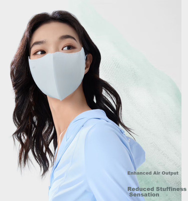 Beneunder Daily Disposable Sun Protection Face Mask for Women, Full Face UV Protection Mask, Anti-UV 33924 Warm Color Combination (X7) S 6