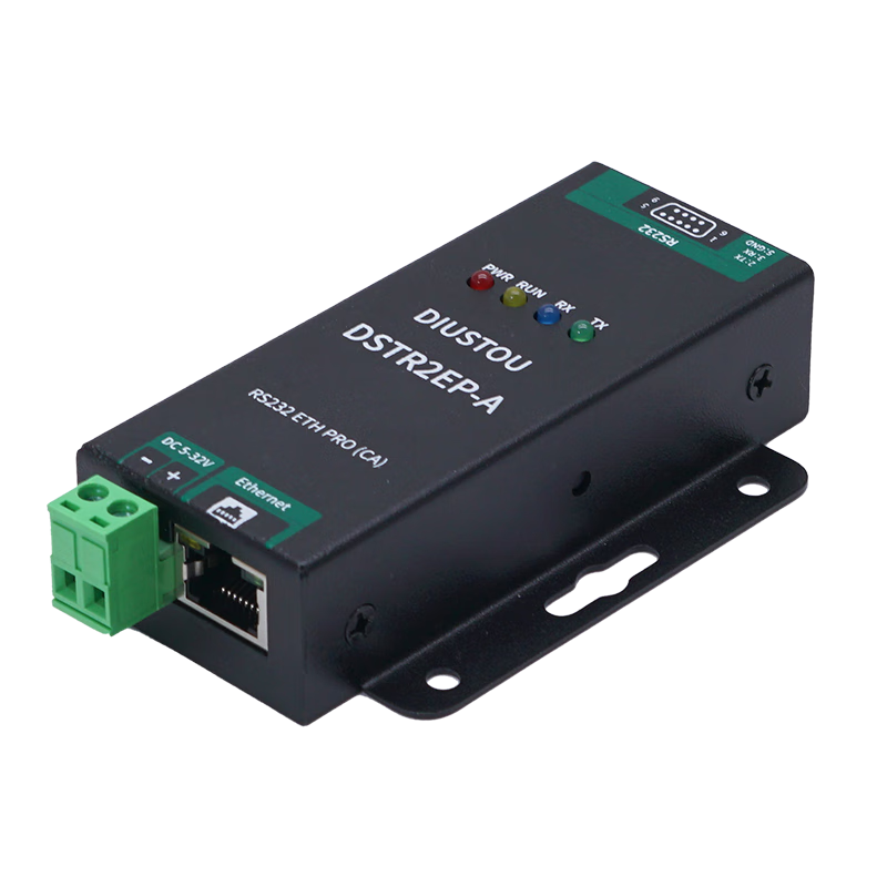 Diushi RS232 to Ethernet Serial Server RS232 to RJ45 Ethernet Isolated Modbus RTU to TCP Virtual Serial Port Support Web Configuration
