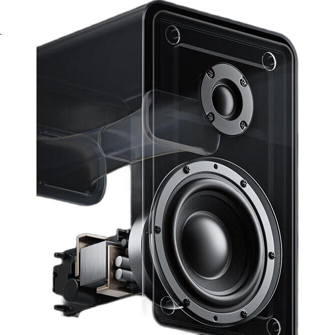 JMGO Sound, Home Theater Wireless Speakers, Bluetooth Stereo Sound System, Compatible with N3 Series Projectors (Pair Version)