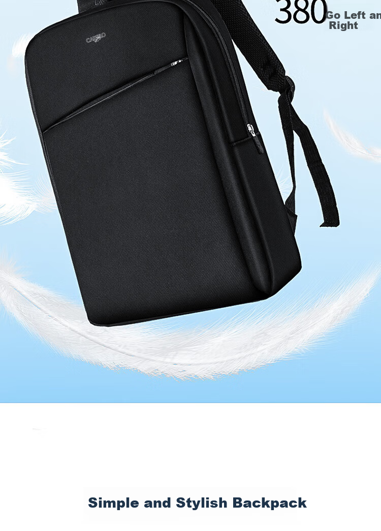 CARTELO Backpack, Business Casual Bag, Large Capacity, Water-Resistant Oxford Cloth Bookbag, Laptop Backpack, Gift for Husband Or Father 9