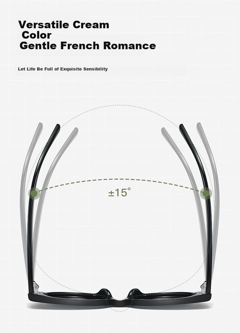 CAPONI Cat Eye Sunglasses for Women, Polarized Sunglasses, Father's Gift for Boyfriend, Girlfriend Or Wife, Practical Eyewear Gift Box Set 16