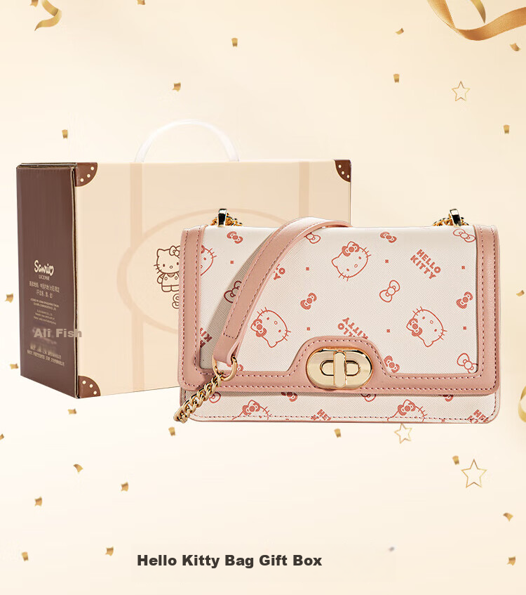 Mesuca X Meiladi Women's Handbag, Shoulder Crossbody Bag, Chain Bag Gift Box, Birthday Present for Girls 54