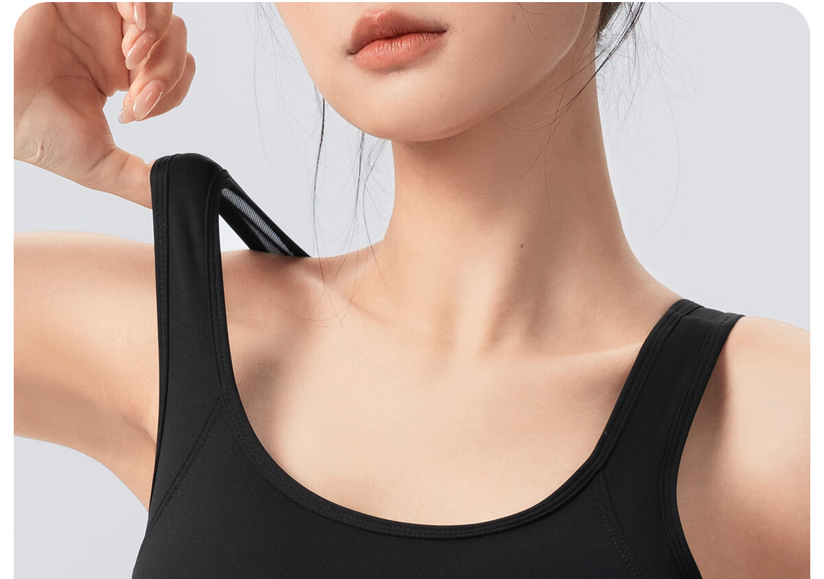 361° Sports Bra, Wireless, One-Piece Cup, Padded, Push-Up, Beautiful Back Design, Shock-Absorbing, Shaping, for Running And Yoga 11