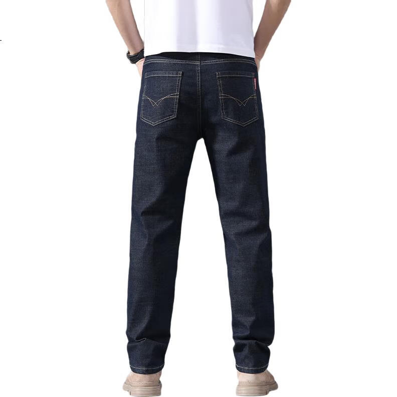 Джинсы Jeanswest мужские, синие, размер 33, прямые, бизнес-стиль, демисезон