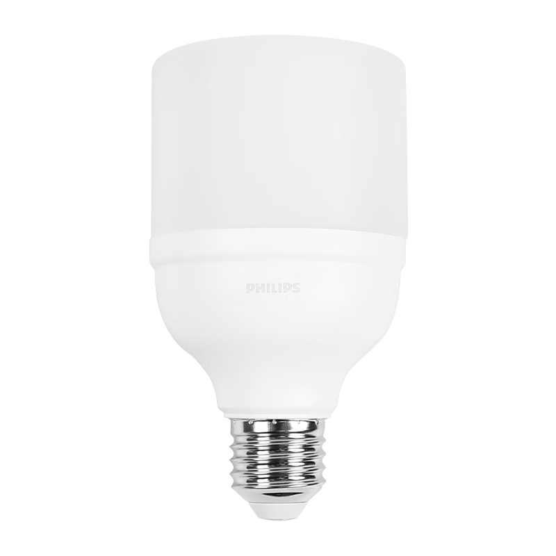PHILIPS LED Pillar Bulb 17W High Brightness Energy Saving Lamp Level 2 Energy Efficiency E27 Screw Base White Light 6500K High Power Lighting Bulb