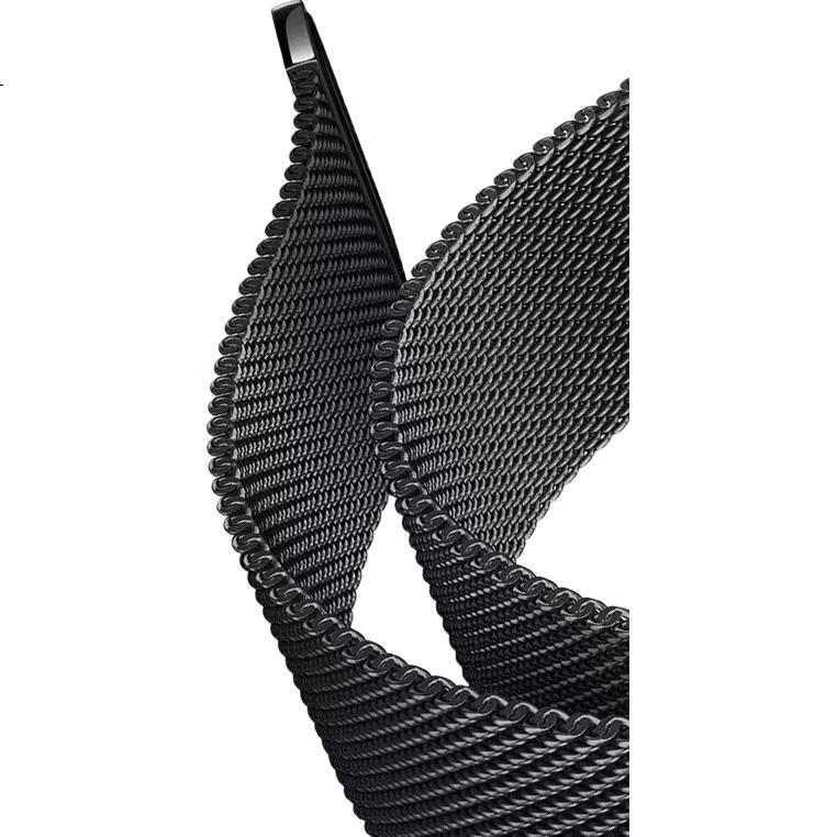 Ремешок Mashi Milanese для Apple Watch Ultra2/S10/9/8/7/SE, Черный, 38/40/41/42мм