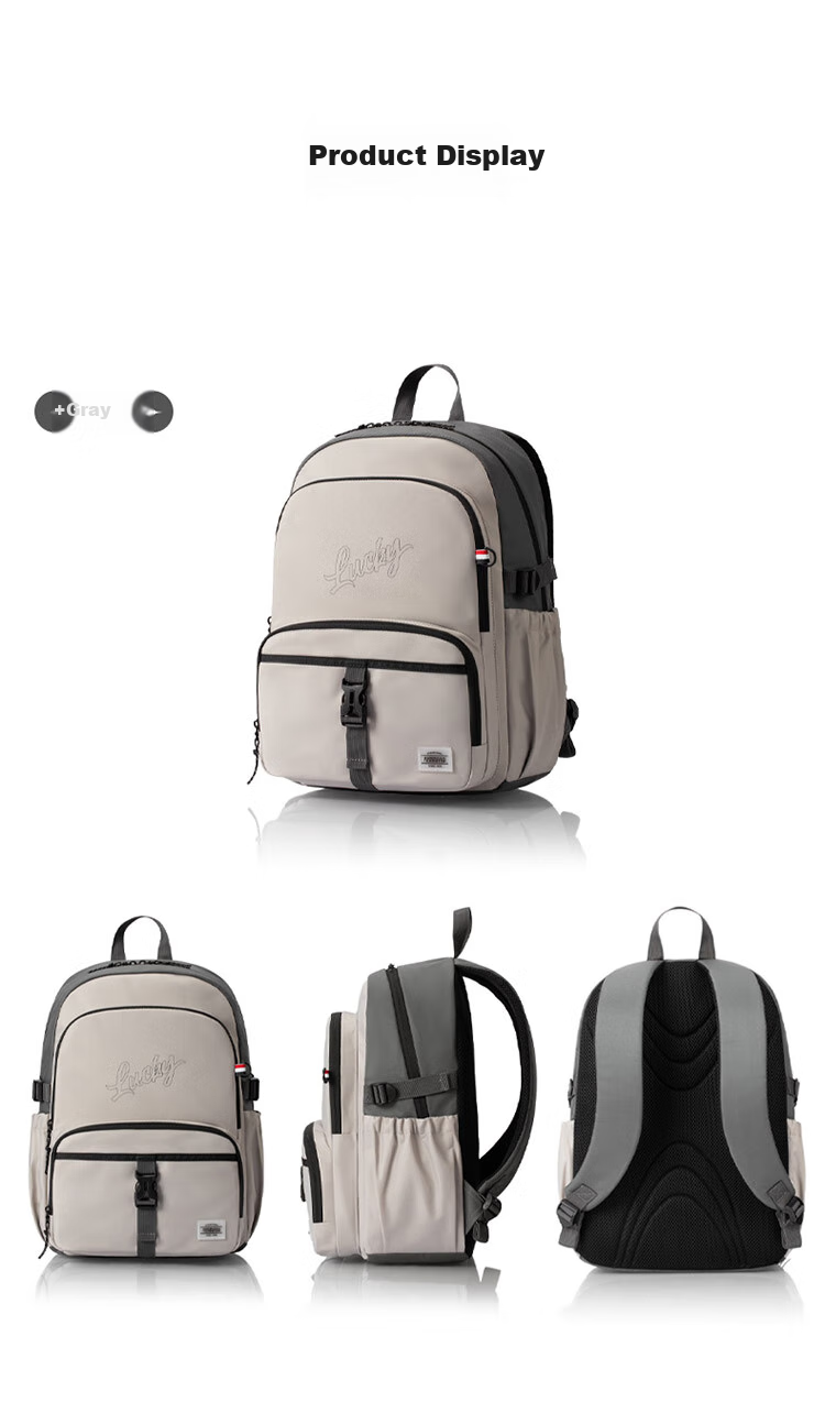 AMERICAN TOURISTER Middle And High School Student Backpack for Boys And Girls, Antibacterial Lightweight Shoulder Bag with Large Capacity, Laptop Bag, Stylish NG8 8