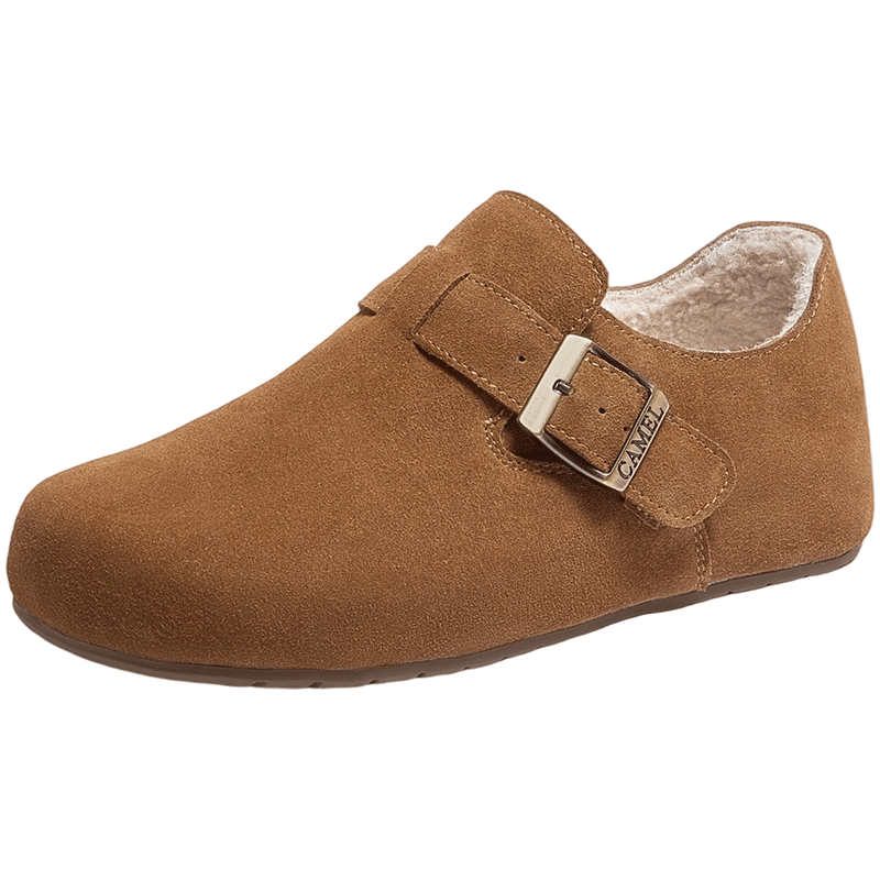 CAMEL Soft Bag 2nd Generation Full Coverage Birkenstock Comfortable Deep Mouth Shoes L25W700108 Camel (Full Plush Lining) Size 40