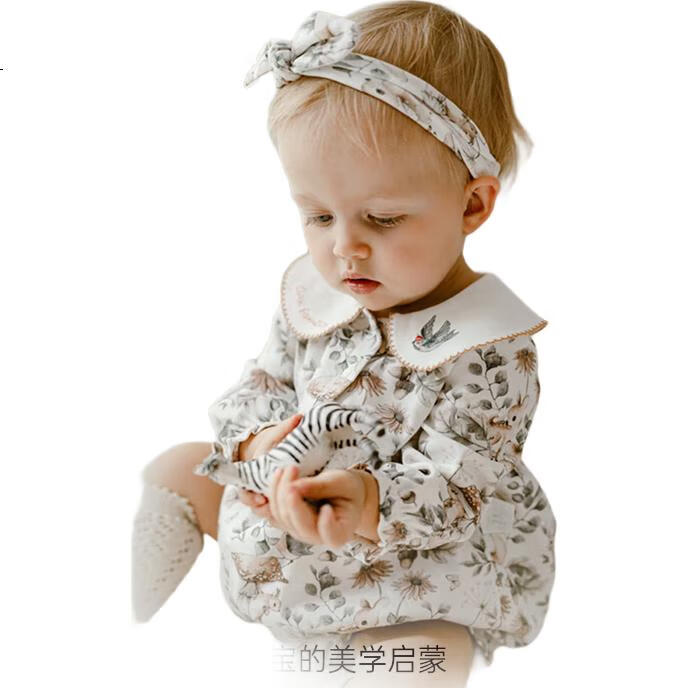Детский комбинезон OAK FAMILY, весна-осень, для новорожденных, ползунки, костюм для ползания, боди, бархатный кролик, размер 90