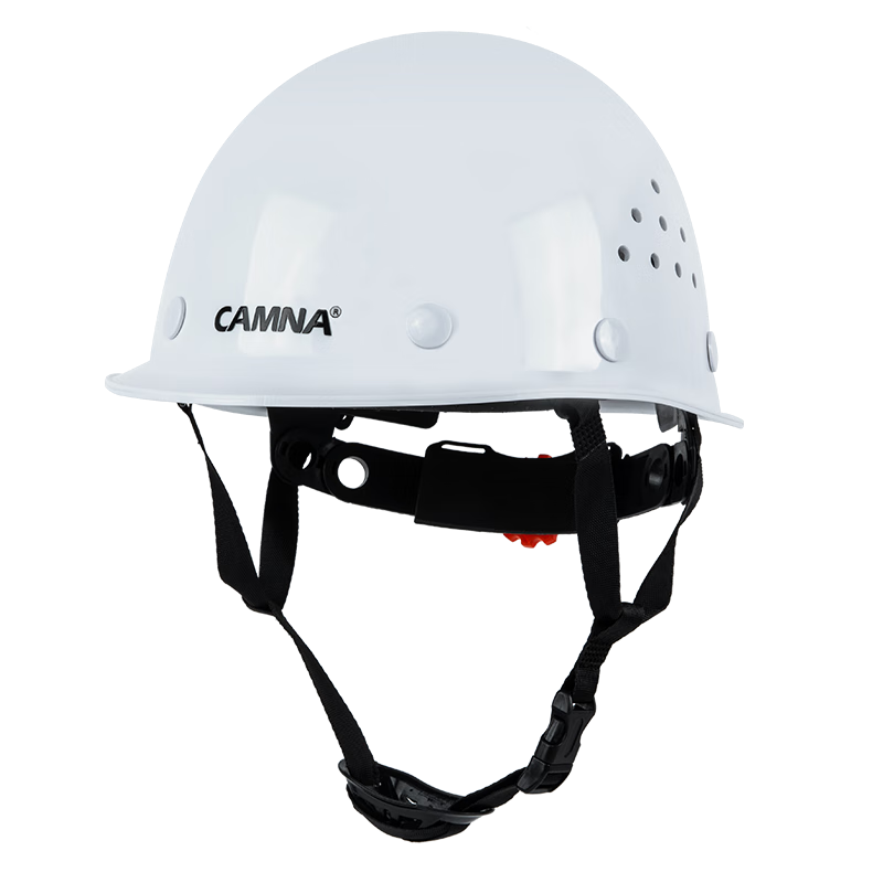 Kanle Construction Site Safety Helmet, High-Altitude Work Protection, Building Site Hard Hat, M8910-White