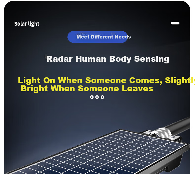 Bolanger Solar Outdoor Lighting, Garden Light, Rural Household High-Power Sensor, Ultra-Bright LED Waterproof Yard Street Light 11