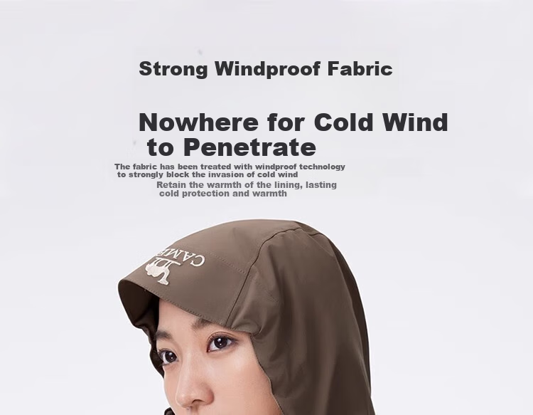 CAMEL Outdoor Three-In Jacket for Men And Women, Autumn And Winter New Fleece Inner Layer, Windproof And Waterproof Coat, Mountaineering Wear 9