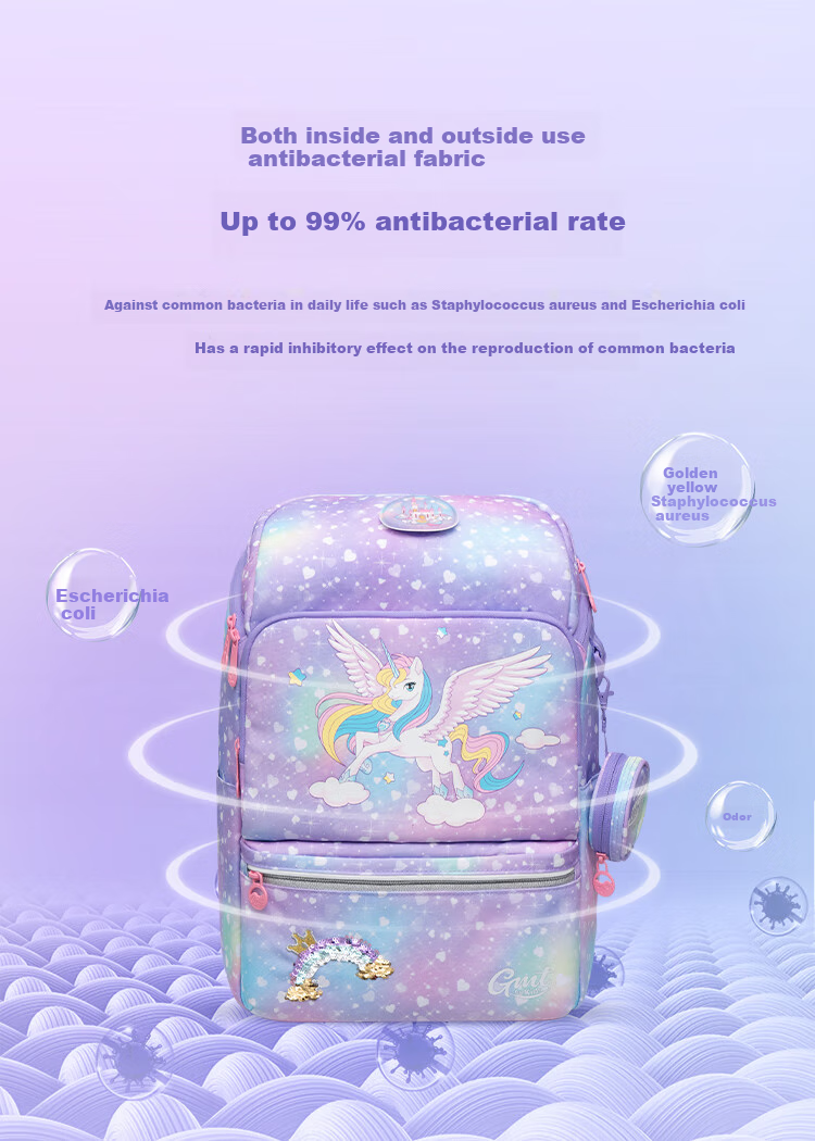 Gmt for Kids Backpack, Lightweight Spine-Protecting Schoolbag with Large Capacity, for Primary School Students, Boys And Girls in Grades One to Three, Small Size with Ice And Snow Princess Desig 6