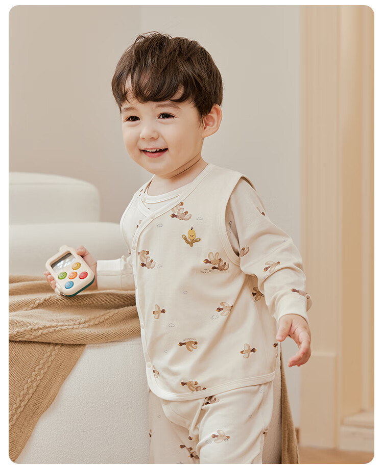 Weishi Muni Baby Vest Spring and Autumn Boys and Girls Baby Sleeveless Jacket Children's Vest Class A Autumn Wear 18