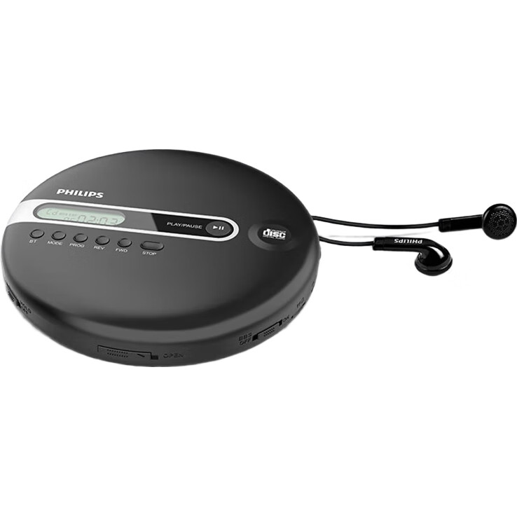 Портативный CD-плеер PHILIPS EXP2368 с Bluetooth, антишок, черный