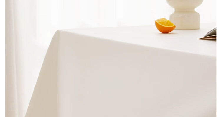 Langge 2026 New Luxury High-End Lambskin White Tablecloth, Washable Waterproof Oil-Proof Coffee Table And Dining Table Cover Mat 13