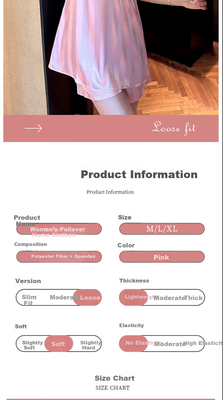 LangSha Women's Pajamas Summer Elegant Smooth Spaghetti Strap Two-Piece Set Wearable Outside Comfortable Pure Desire Loungewear Set 2026 5